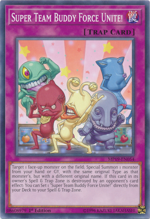 Super Team Buddy Force Unite! [MP19-EN054] Common | Card Merchant Takapuna