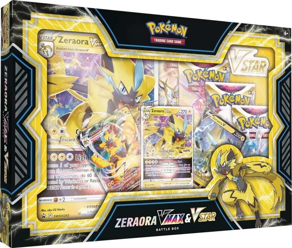 PKM Vmax & Vstar Battle Box (Deoxys/Zeraora) | Card Merchant Takapuna