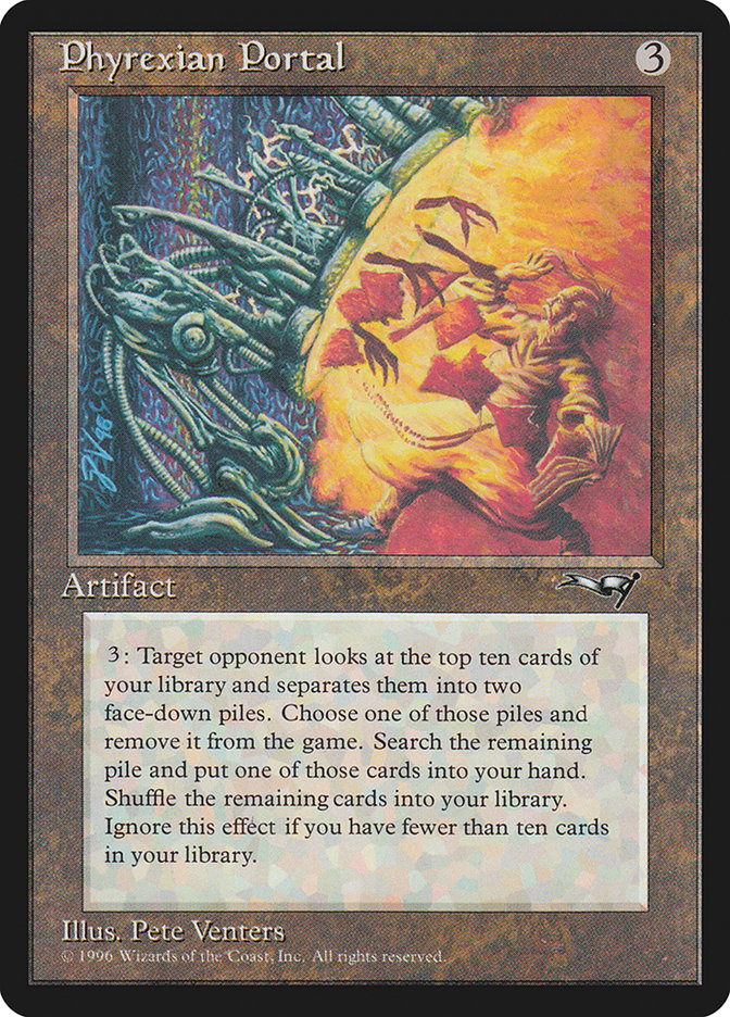 Phyrexian Portal [Alliances] | Card Merchant Takapuna