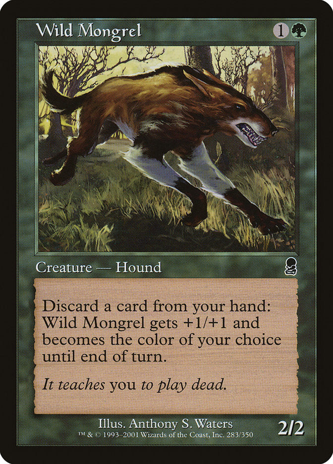 Wild Mongrel [Odyssey] | Card Merchant Takapuna