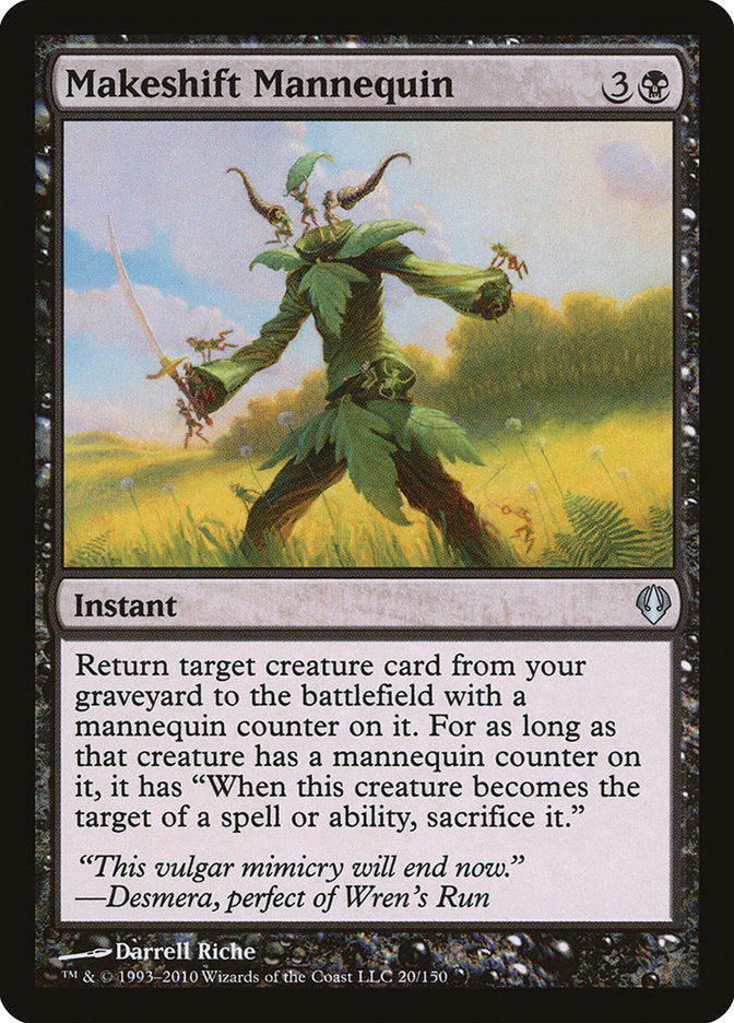 Makeshift Mannequin [Archenemy] | Card Merchant Takapuna