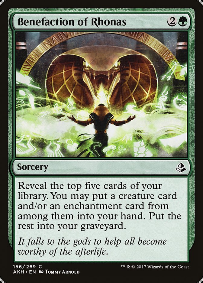 Benefaction of Rhonas [Amonkhet] | Card Merchant Takapuna