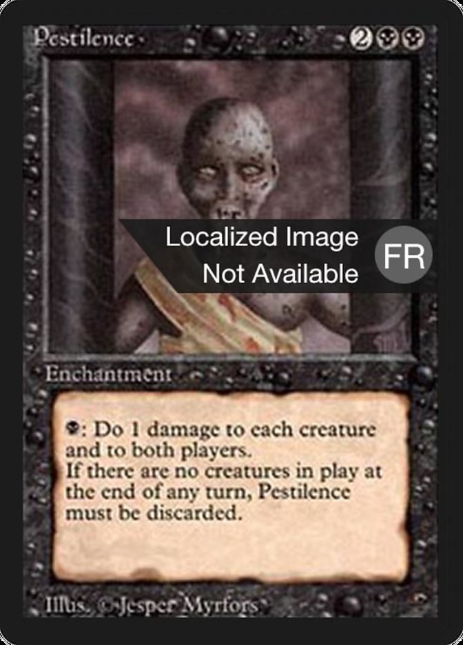 Pestilence [Foreign Black Border] | Card Merchant Takapuna