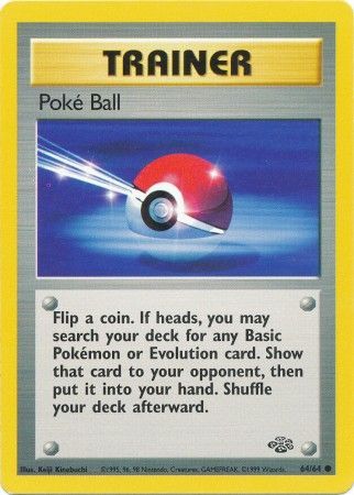 Poke Ball (64/64) [Jungle Unlimited] | Card Merchant Takapuna