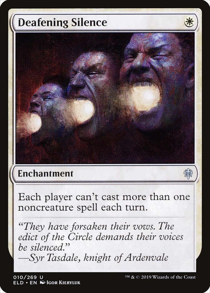 Deafening Silence [Throne of Eldraine] | Card Merchant Takapuna