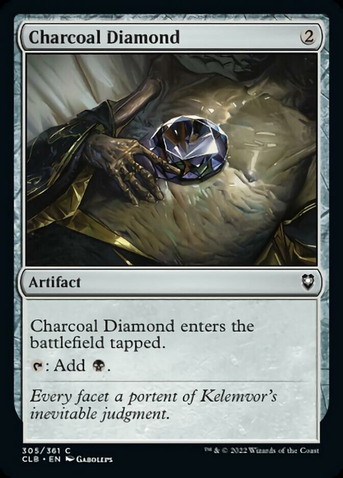 Charcoal Diamond [Commander Legends: Battle for Baldur's Gate] | Card Merchant Takapuna