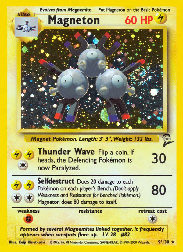 Magneton (9/130) [Base Set 2] | Card Merchant Takapuna