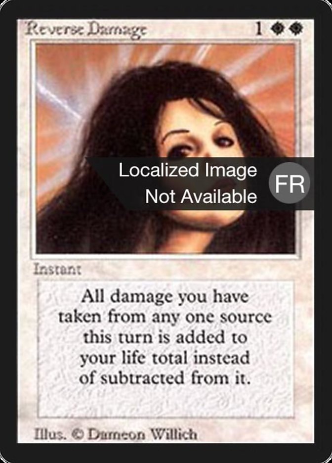 Reverse Damage [Foreign Black Border] | Card Merchant Takapuna