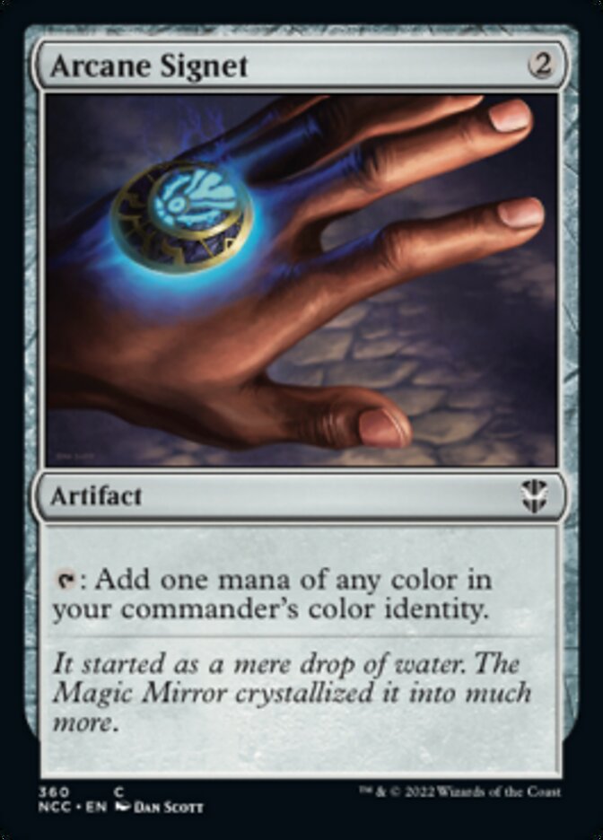 Arcane Signet [Streets of New Capenna Commander] | Card Merchant Takapuna