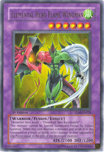 Elemental Hero Flame Wingman [TLM-EN035] Ultra Rare | Card Merchant Takapuna