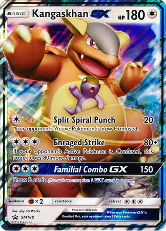 Kangaskhan GX (SM188) (Jumbo Card) [Sun & Moon: Black Star Promos] | Card Merchant Takapuna