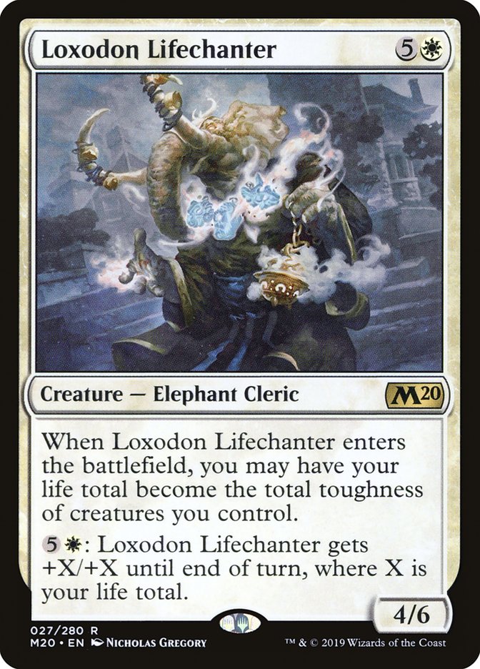 Loxodon Lifechanter [Core Set 2020] | Card Merchant Takapuna