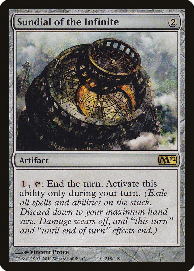 Sundial of the Infinite [Magic 2012] | Card Merchant Takapuna