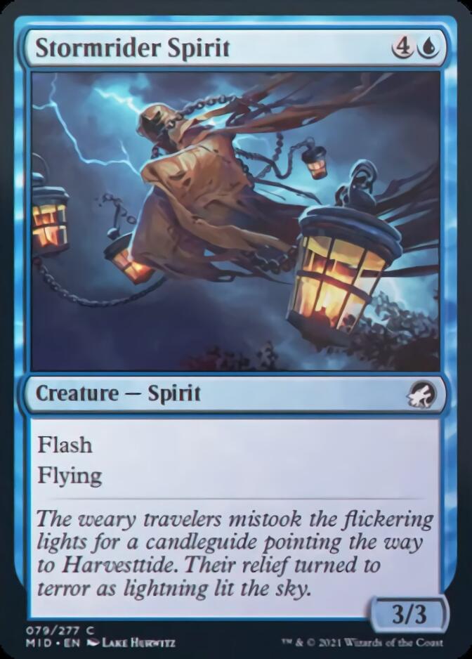 Stormrider Spirit [Innistrad: Midnight Hunt] | Card Merchant Takapuna