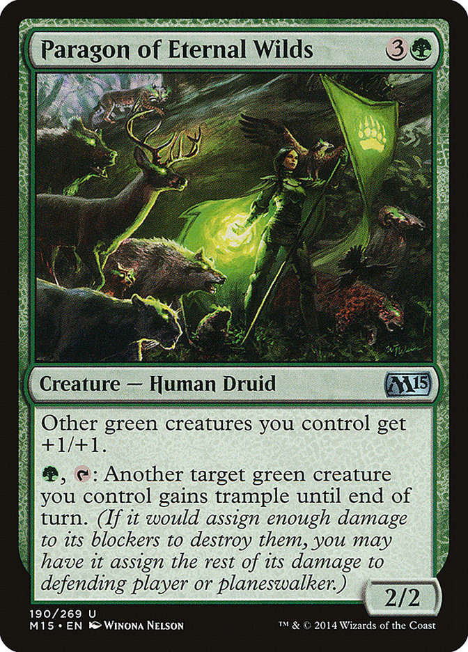 Paragon of Eternal Wilds [Magic 2015] | Card Merchant Takapuna