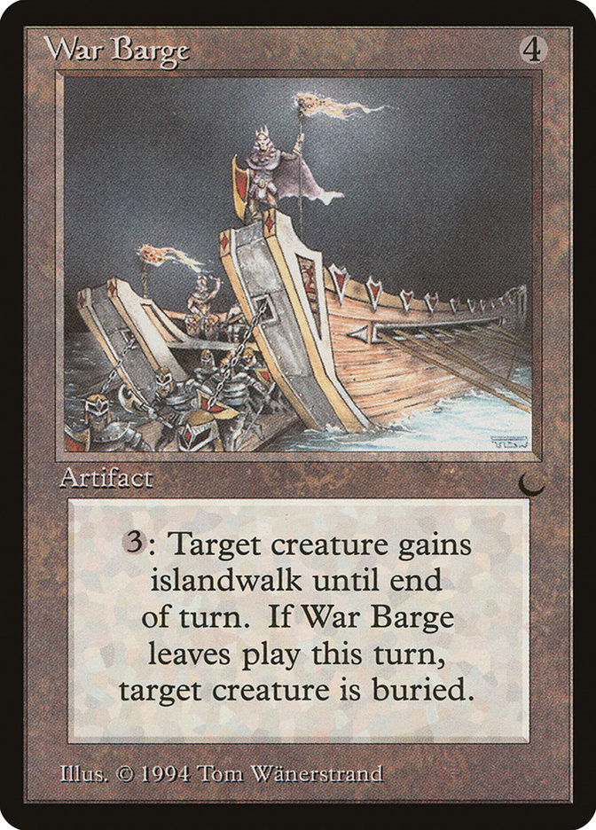 War Barge [The Dark] | Card Merchant Takapuna