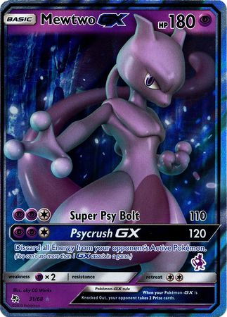 Mewtwo GX (31/68) (Mewtwo Deck) [Battle Academy 2020] | Card Merchant Takapuna