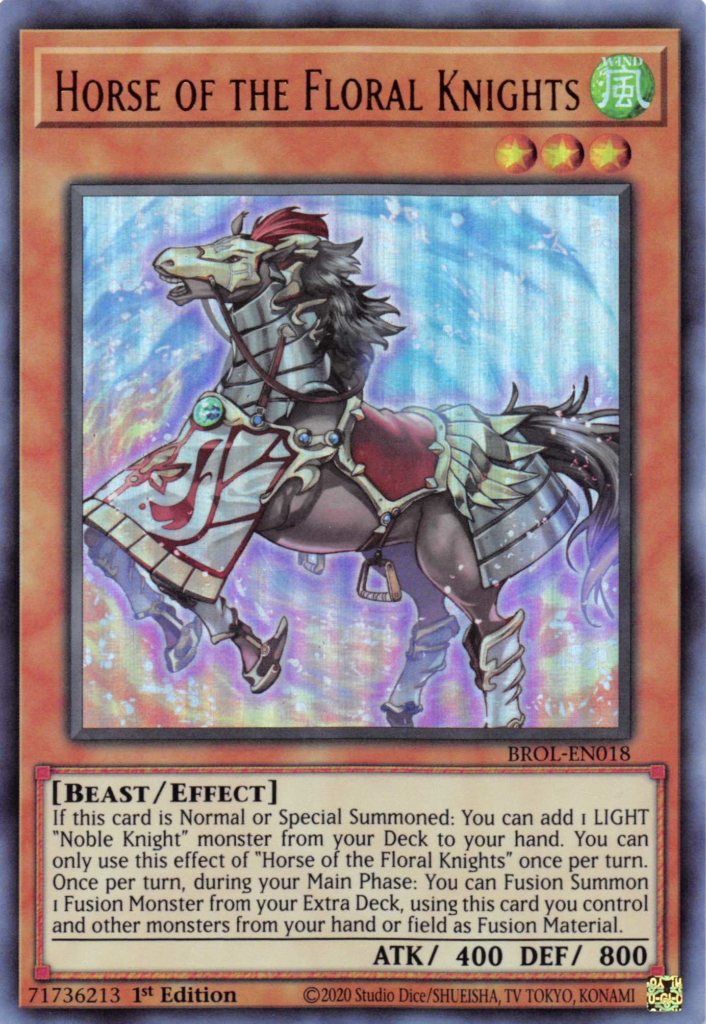 Horse of the Floral Knights [BROL-EN018] Ultra Rare | Card Merchant Takapuna