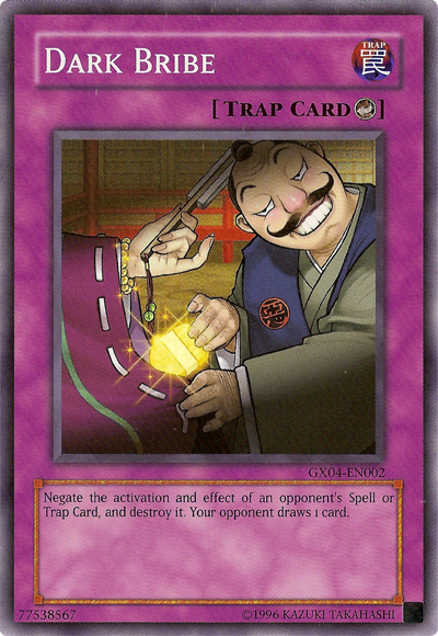 Dark Bribe (GX Tag Force 2) [GX04-EN002] Super Rare | Card Merchant Takapuna