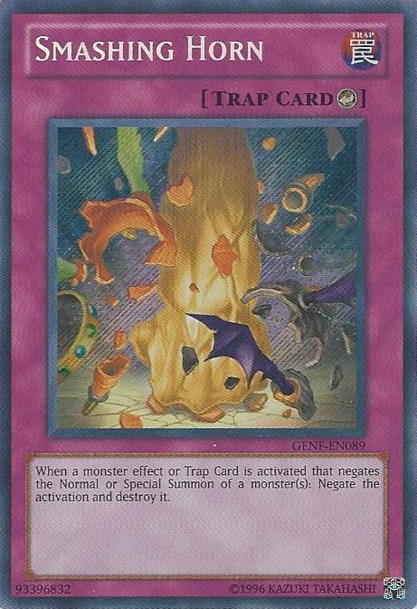 Smashing Horn [GENF-EN089] Secret Rare | Card Merchant Takapuna