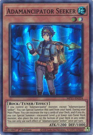 Adamancipator Seeker [MP21-EN224] Super Rare | Card Merchant Takapuna