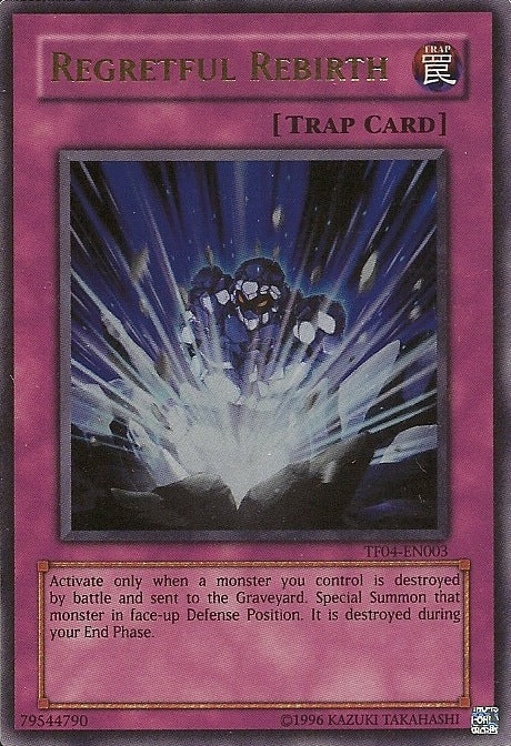 Regretful Rebirth (5D's Tag Force 4) [TF04-EN003] Ultra Rare | Card Merchant Takapuna