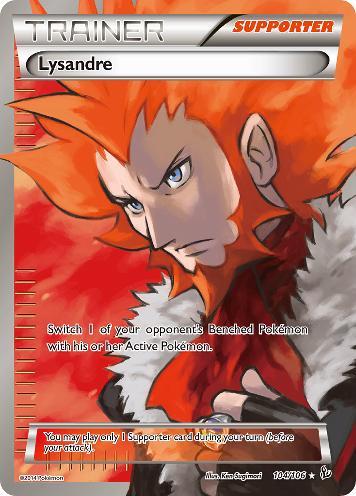 Lysandre (104/106) [XY: Flashfire] | Card Merchant Takapuna