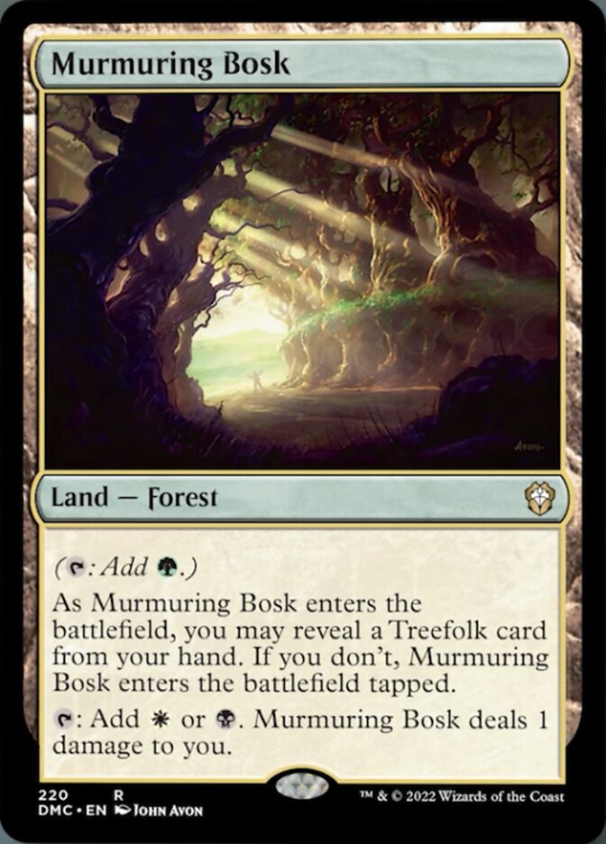 Murmuring Bosk [Dominaria United Commander] | Card Merchant Takapuna