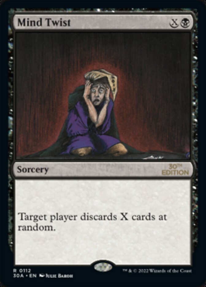 Mind Twist [30th Anniversary Edition] | Card Merchant Takapuna