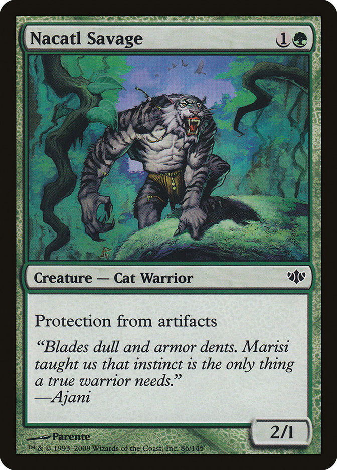 Nacatl Savage [Conflux] | Card Merchant Takapuna