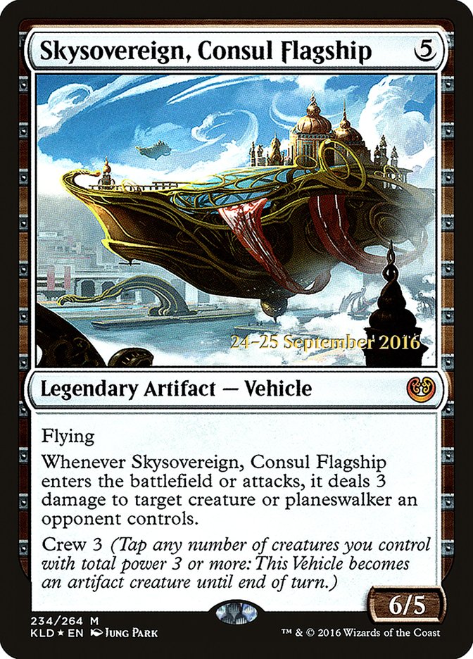 Skysovereign, Consul Flagship [Kaladesh Prerelease Promos] | Card Merchant Takapuna