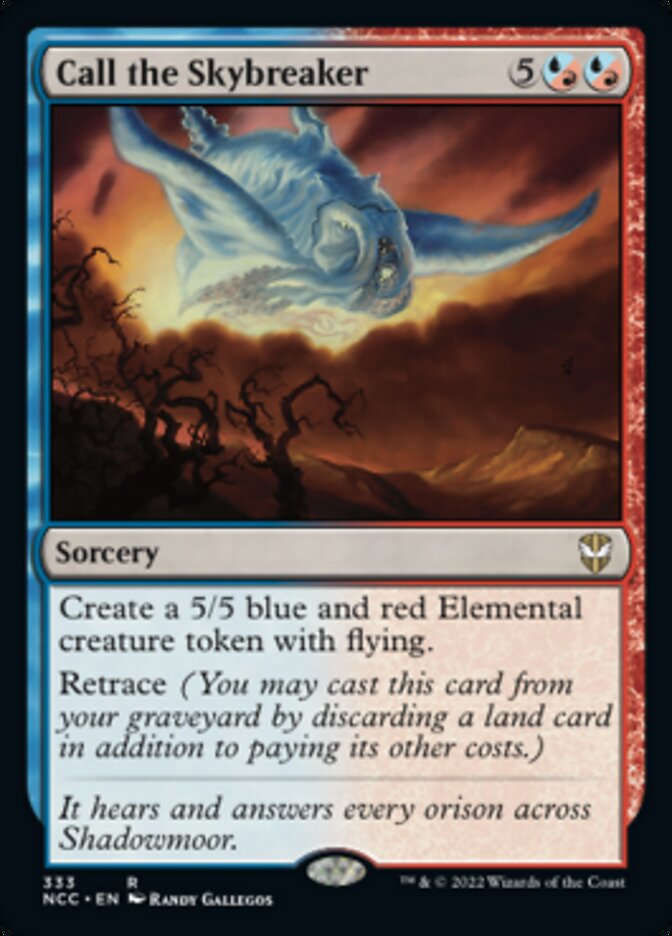 Call the Skybreaker [Streets of New Capenna Commander] | Card Merchant Takapuna