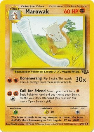 Marowak (39/64) [Jungle Unlimited] | Card Merchant Takapuna