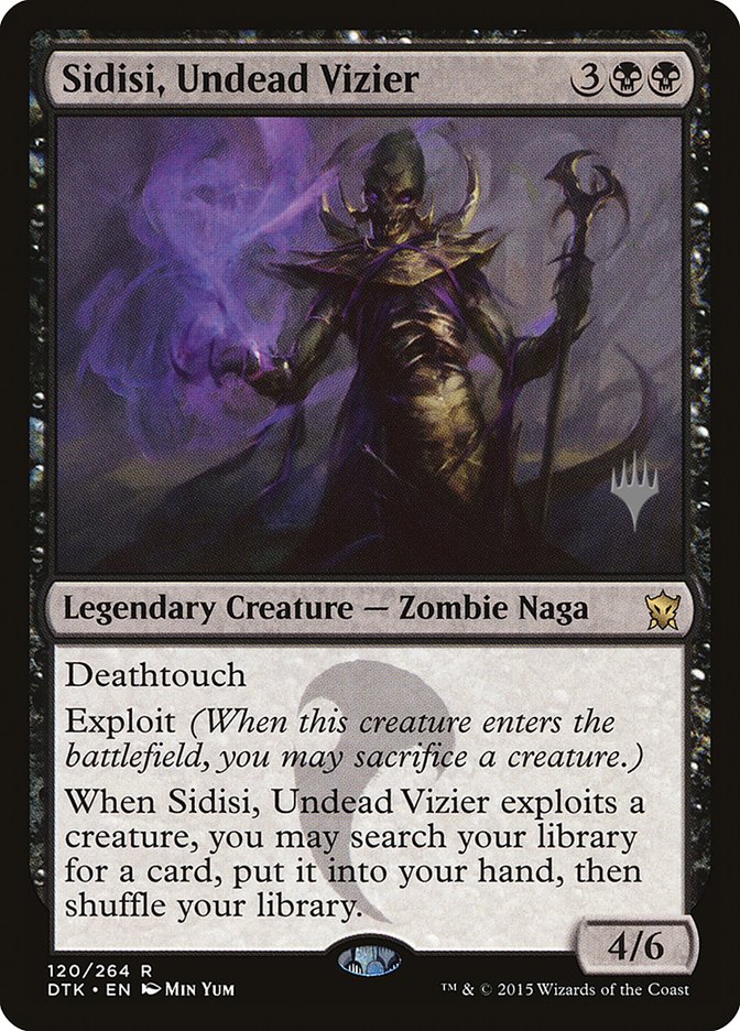 Sidisi, Undead Vizier (Promo Pack) [Dragons of Tarkir Promos] | Card Merchant Takapuna