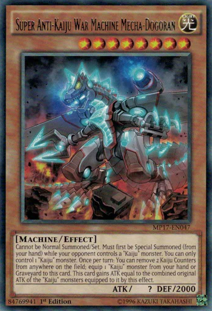 Super Anti-Kaiju War Machine Mecha-Dogoran [MP17-EN047] Rare | Card Merchant Takapuna