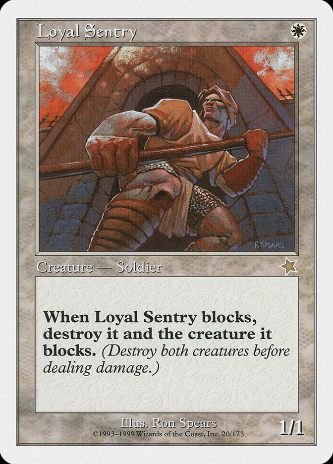 Loyal Sentry [Starter 1999] | Card Merchant Takapuna