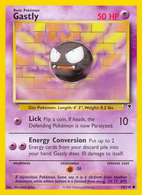 Gastly (76/110) [Legendary Collection] | Card Merchant Takapuna