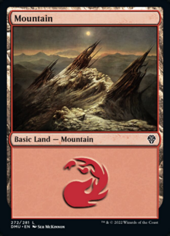 Mountain (272) [Dominaria United] | Card Merchant Takapuna