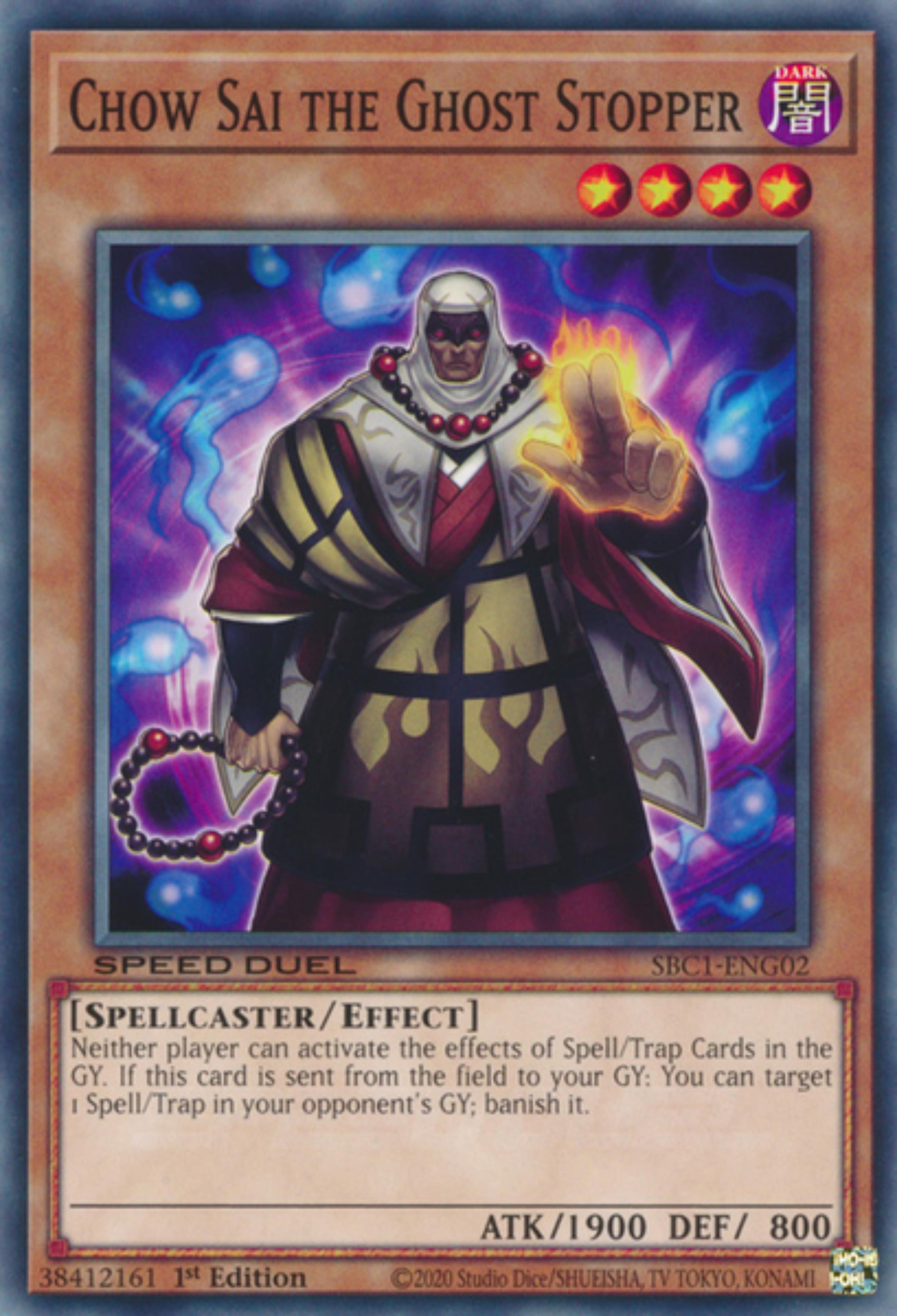 Chow Sai the Ghost Stopper [SBC1-ENG02] Common | Card Merchant Takapuna
