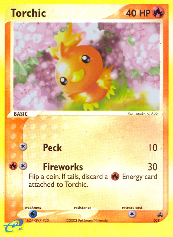 Torchic (008) [Nintendo: Black Star Promos] | Card Merchant Takapuna