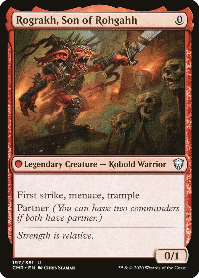Rograkh, Son of Rohgahh [Commander Legends] | Card Merchant Takapuna