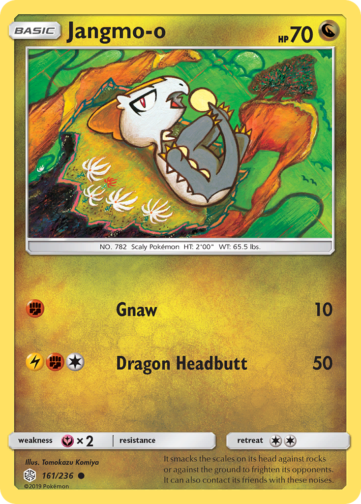 Jangmo-o (161/236) [Sun & Moon: Cosmic Eclipse] | Card Merchant Takapuna