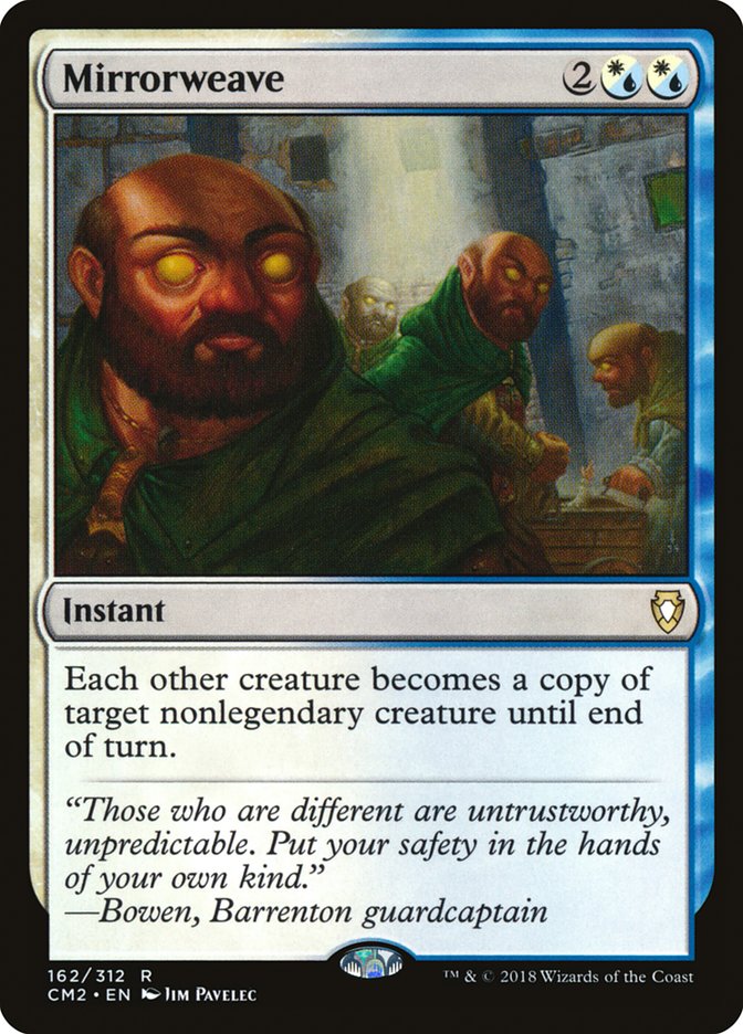 Mirrorweave [Commander Anthology Volume II] | Card Merchant Takapuna