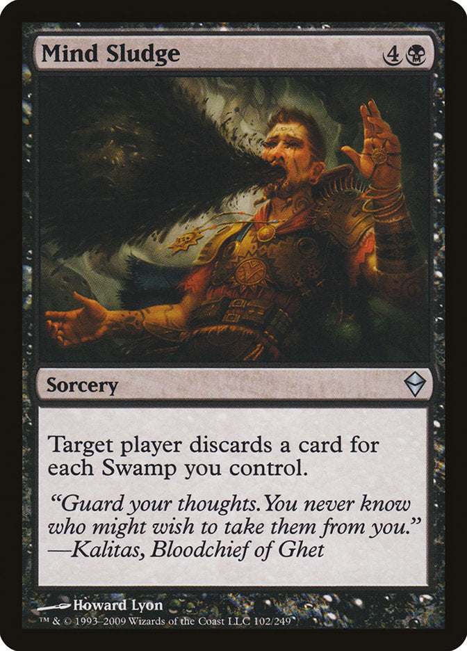Mind Sludge [Zendikar] | Card Merchant Takapuna