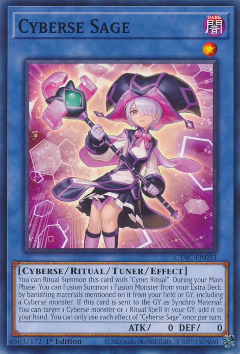 Cyberse Sage [CYAC-EN033] Common | Card Merchant Takapuna
