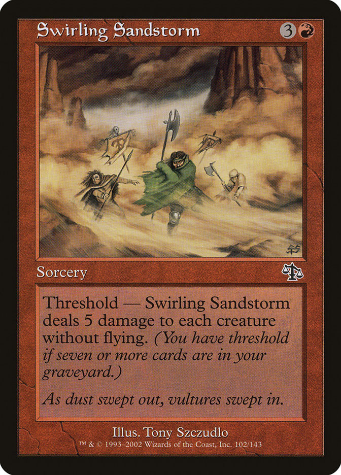 Swirling Sandstorm [Judgment] | Card Merchant Takapuna