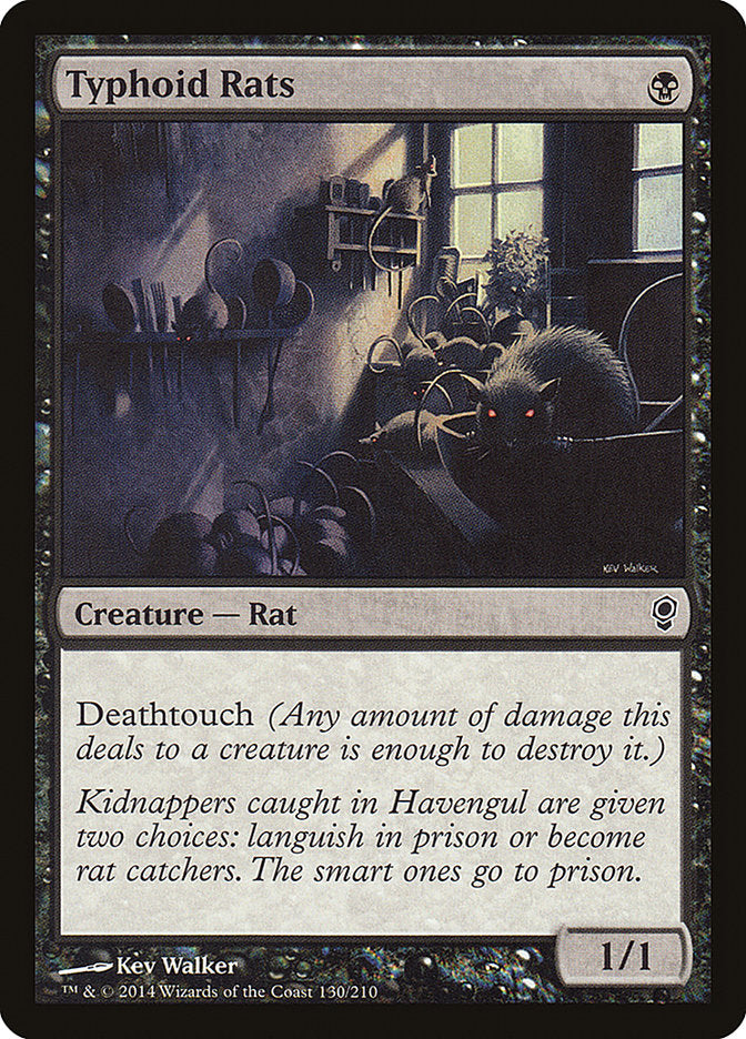 Typhoid Rats [Conspiracy] | Card Merchant Takapuna