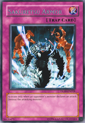 Sakuretsu Armor (Silver) [DL09-EN018] Rare | Card Merchant Takapuna