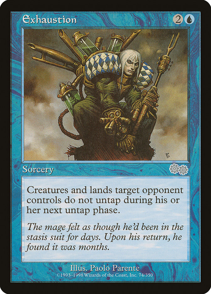 Exhaustion [Urza's Saga] | Card Merchant Takapuna