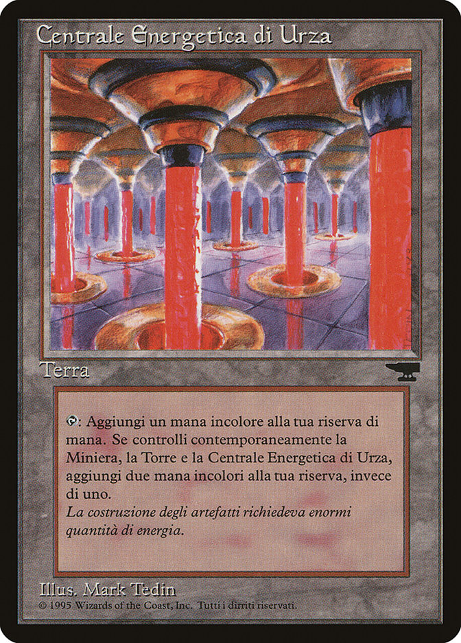 Urza's Power Plant (Rock in Pot) (Italian) - "Centrale Energetica di Urza" [Rinascimento] | Card Merchant Takapuna